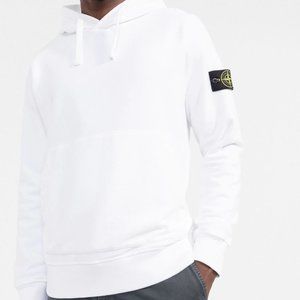 White Stone Island Hoodie